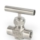 Stainless Steel Body Stem and T-Handle PTFE Packing 316L 6000PSI  NPT 1/2 in. Instrumentation Water Female  Needle Valve