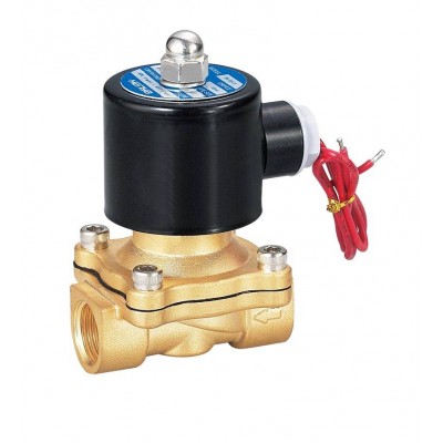 12V 24V 220V Normally Closed Stainless Steel Water Gas Solenoid Valve High pressure 2 ways air valve solenoid valve