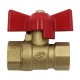 Refrigeration t handle safety filter relief bronze natura gas brass ball ferrule valve