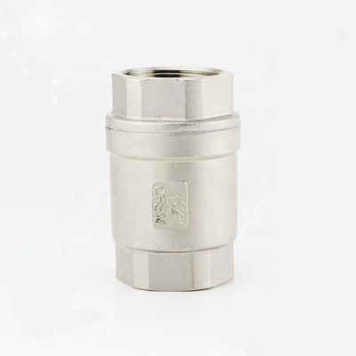 Professional manufacture stainless steel vertical check valve H12 3/8"High Quality Factory Direct Stainless Steel SUS304/316