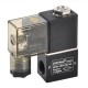 COVNA 2V025-08 Aluminum Alloy Low Pressure Mini 12V Air Solenoid Coil Valve for Electrical Control Valve